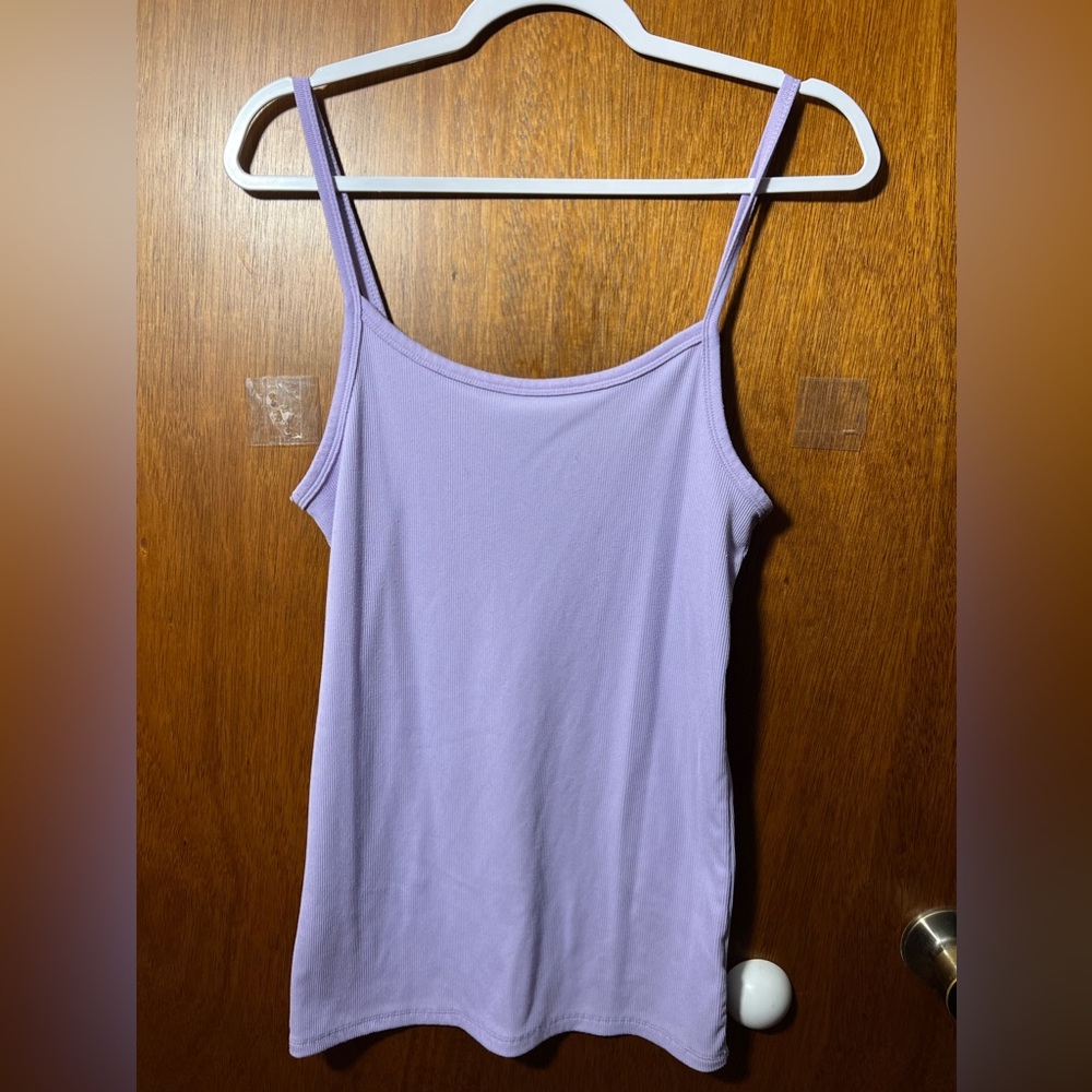 No Boundaries size L 5 pack spag strap tanks. Gray, black, purp, peach, green